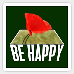 Be Happy Sticker